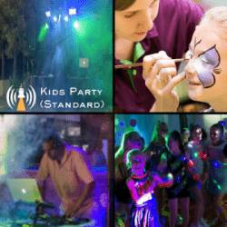Standard 2 Hour Kids Disco Party Package (DJ, Games, Prizes & Face Painter) *Up to 20 Children