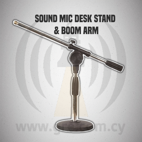 QTX Sound Mic Desk Stand & Boom Arm