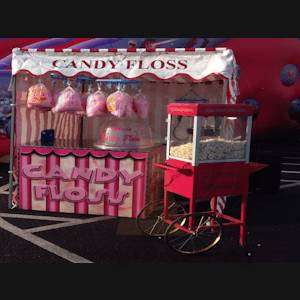 Unlimited Popcorn & Candyfloss Carts *Based on 250 Guests (up to 4hrs)