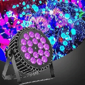 1x 18W UV-BLACKLIGHT Par Can