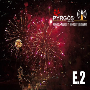 Pyrgos Aerial Fireworks Display E.2 Pro (3min MASSIVE)
