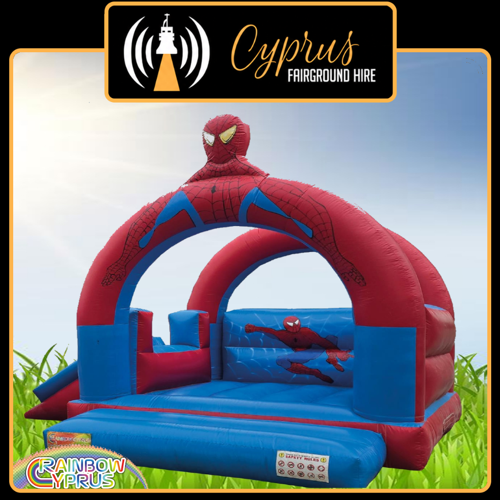 Spiderman Bouncy Castle