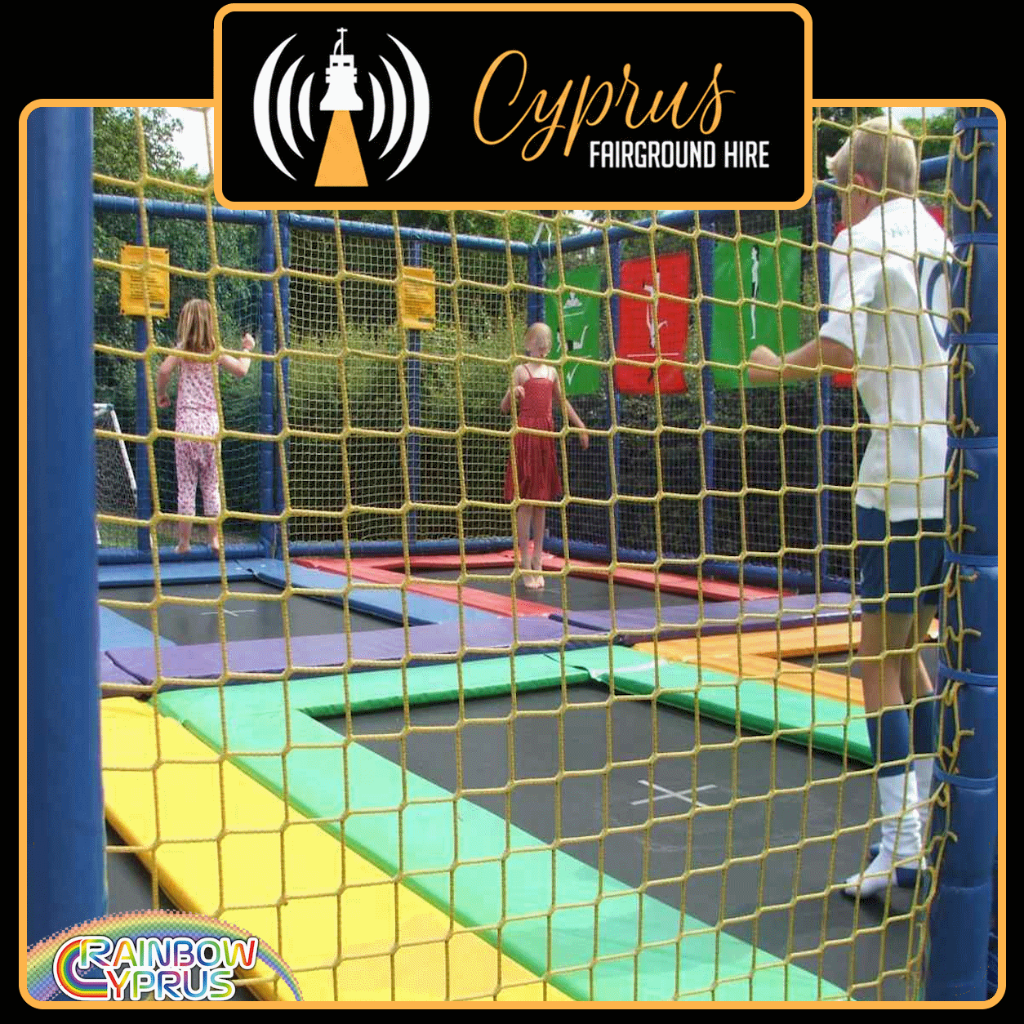 Mobile Trampoline for 6 People