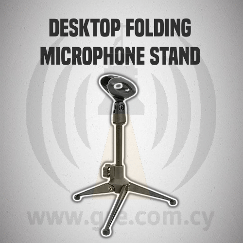QTX Desktop Folding Microphone Stand