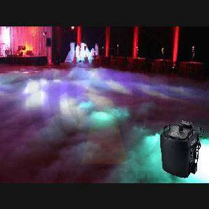 1x 3500w Dry Ice Fogger inc 16 KG Dry Ice (~6min /150m2)