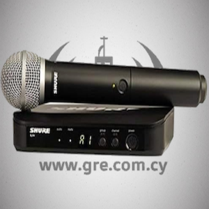 Shure BLX24 + SM58-S8 Wireless Microphone