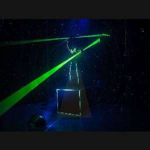 UV Laser Podium Dancer (45min)