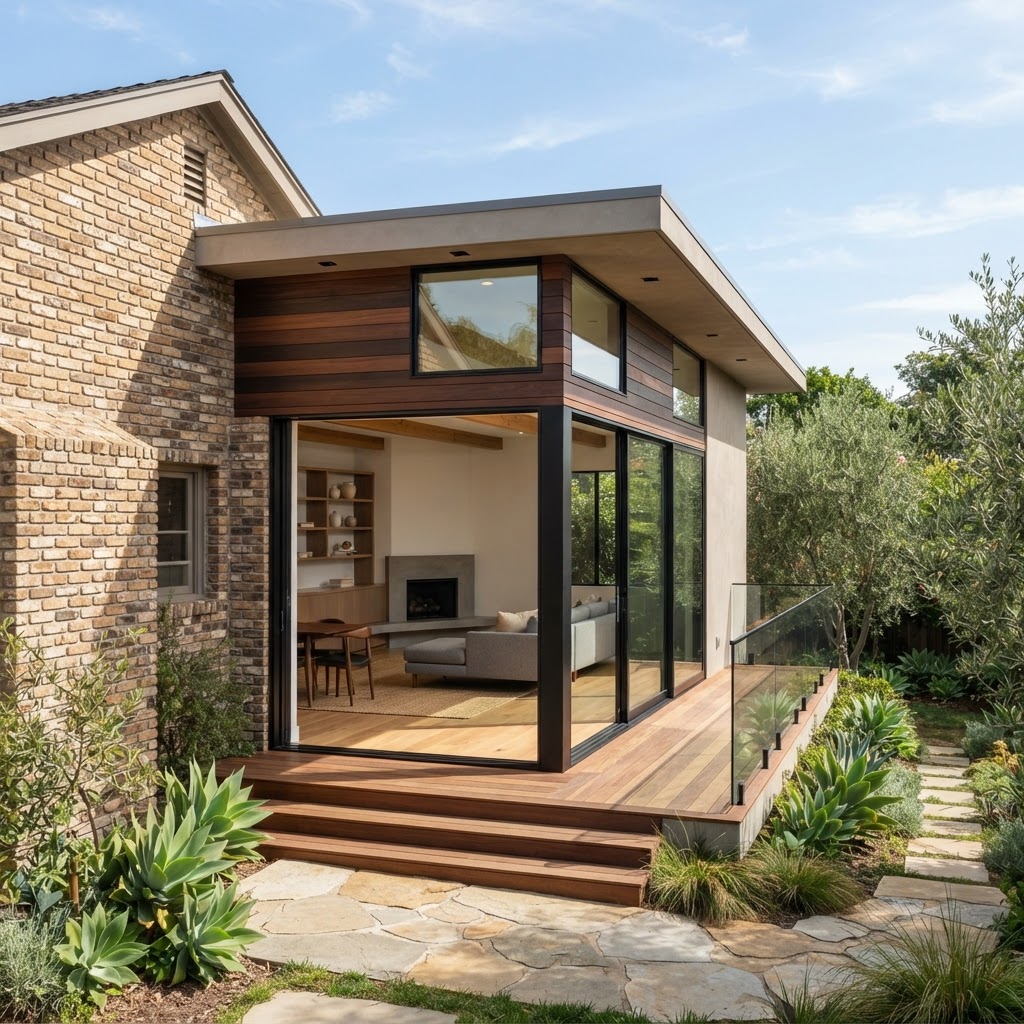 Sunlit Addition, Room Addition by 1 Smart Build in Los Angeles