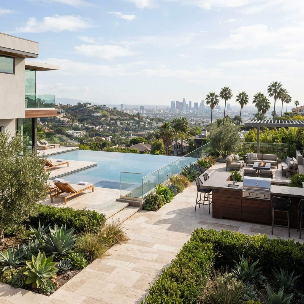 Woodland Hills, Custom New Build by 1 Smart Build in Los Angeles