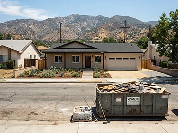 Fire Rebuild on Wheeler Ave, Sylmar