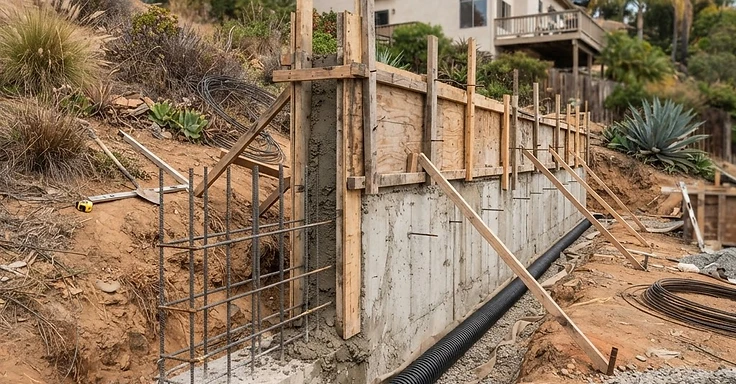 Retaining Wall Engineering in Los Angeles: When You Need a Stamp