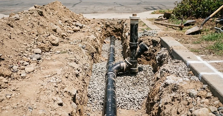 Sewer Line Tie-In and Street Cut Permit Costs in Los Angeles