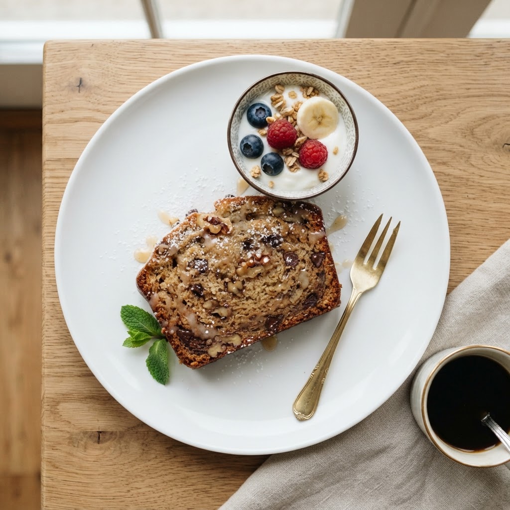 Banana Bread Slice