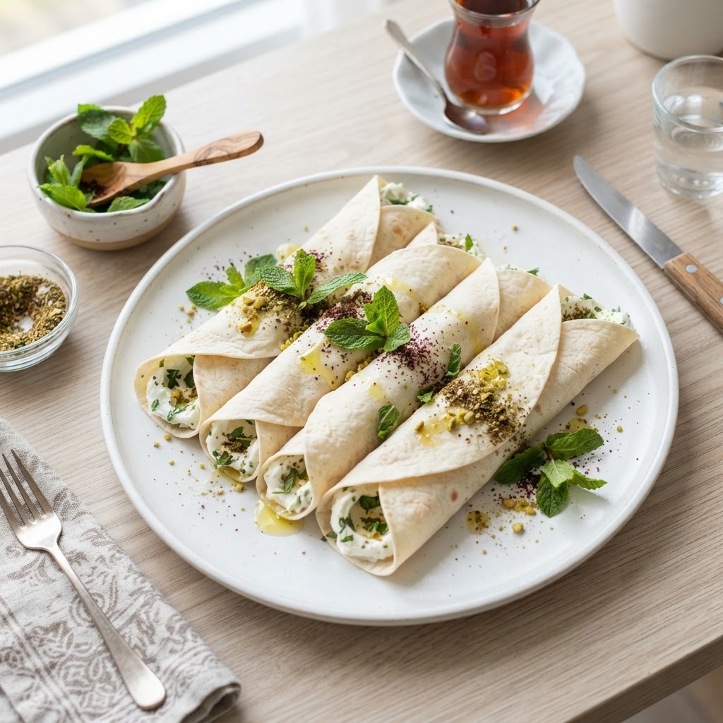 Labneh & Mint Roll