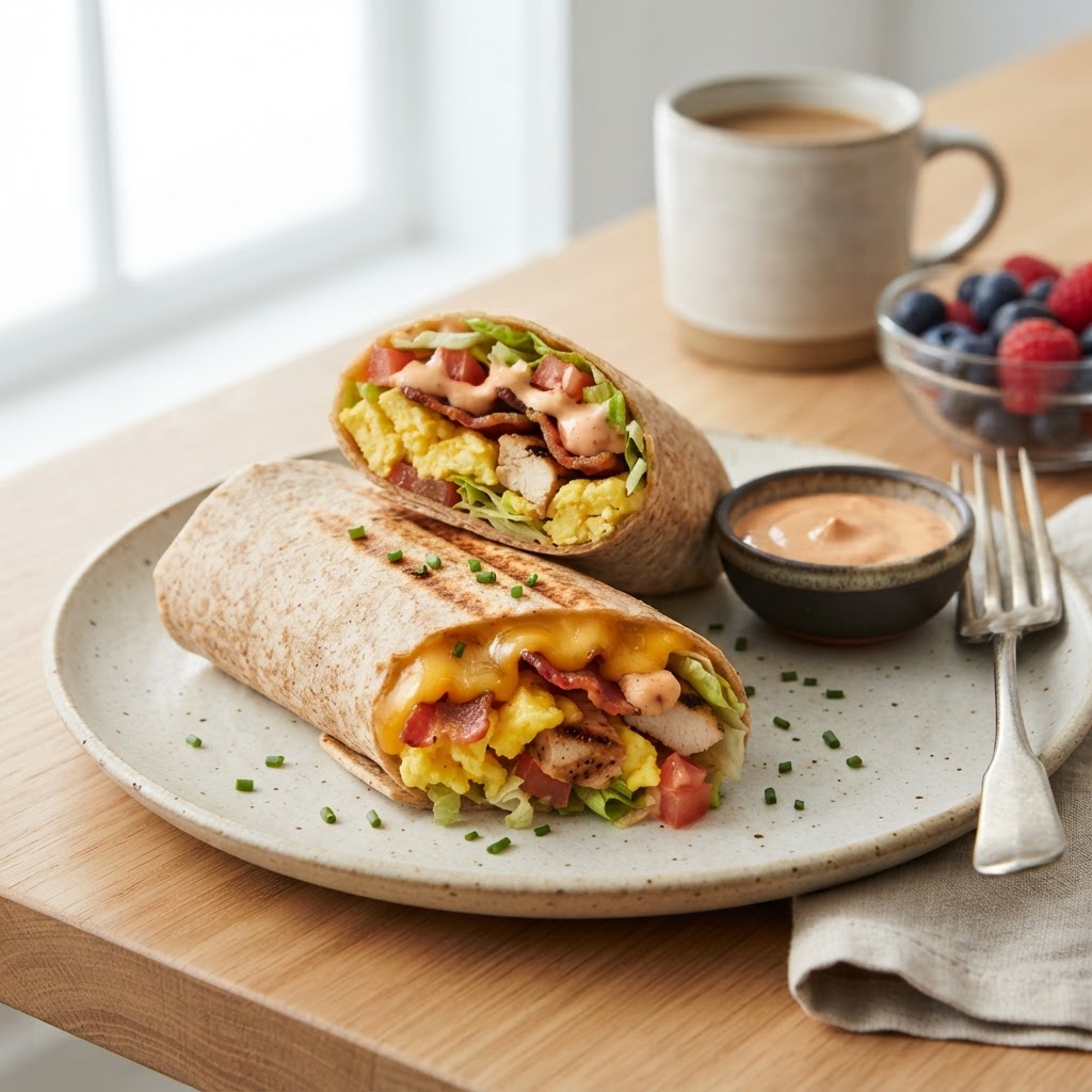 Chicken Sandwich wrap