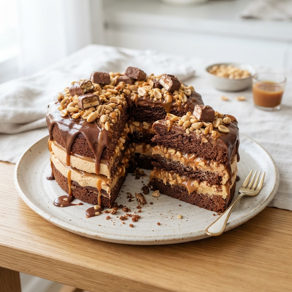 Snickers Cake