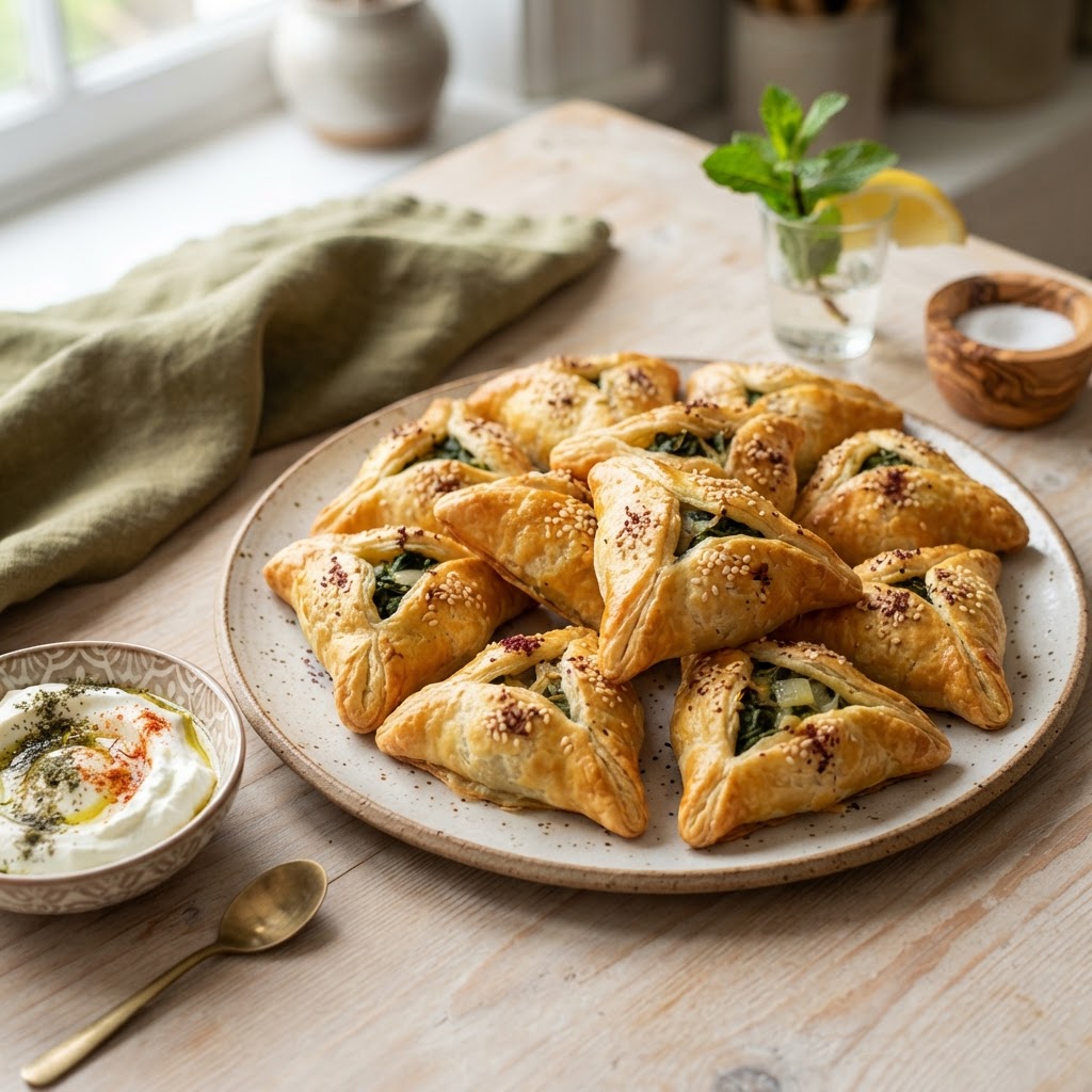 Spinach Fatayer