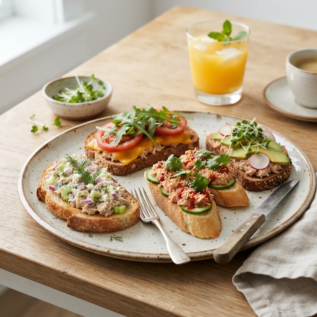 Assorted Toast Sandwiches - Tuna