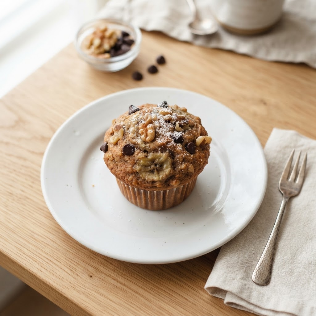 Banana Muffin (Whole Wheat)
