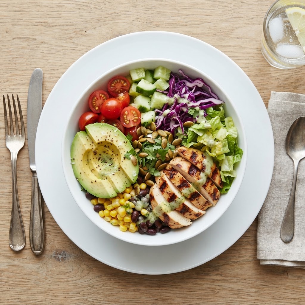Chicken Avocado Bowl