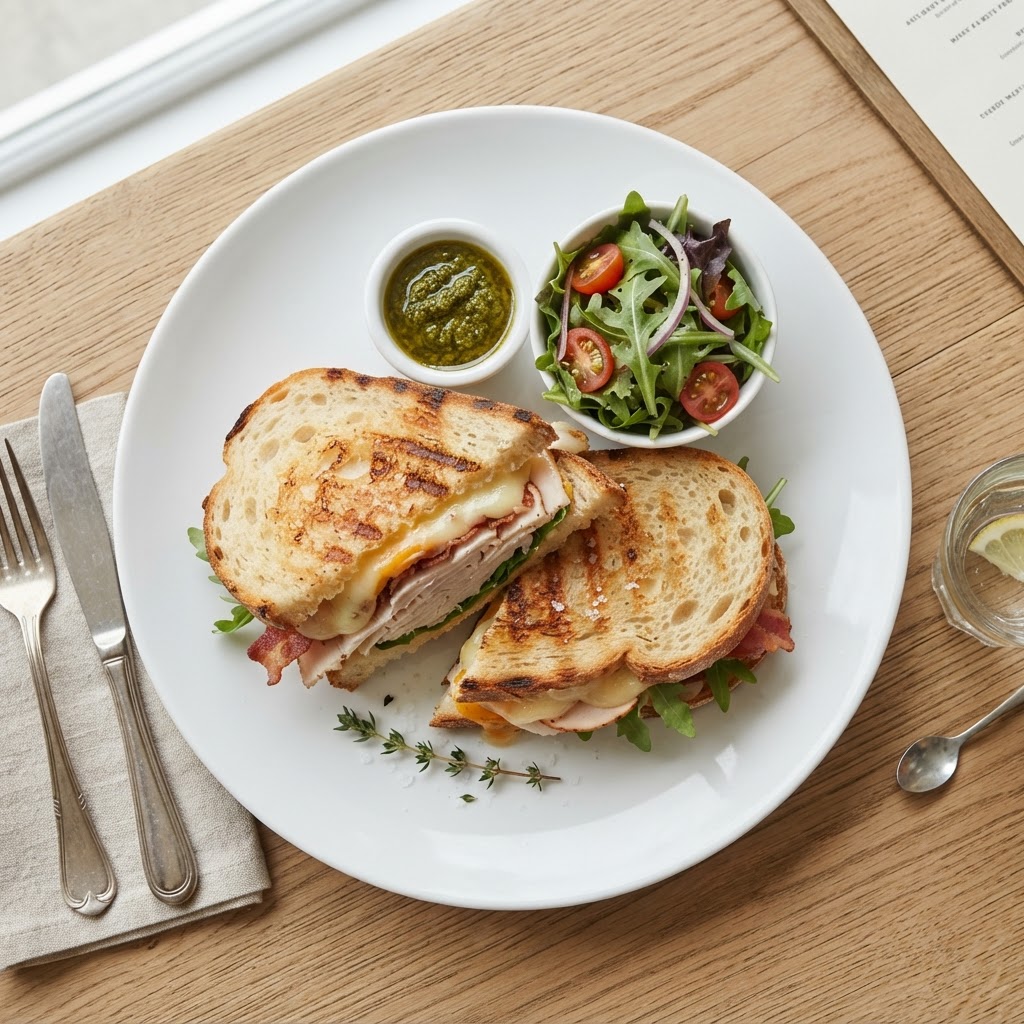 Turkey & Cheese Panini