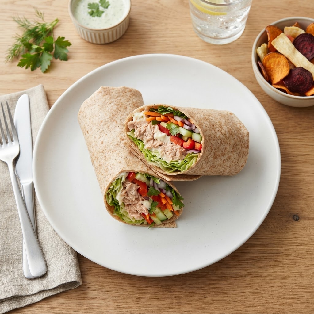 Tuna & Veggie Wrap