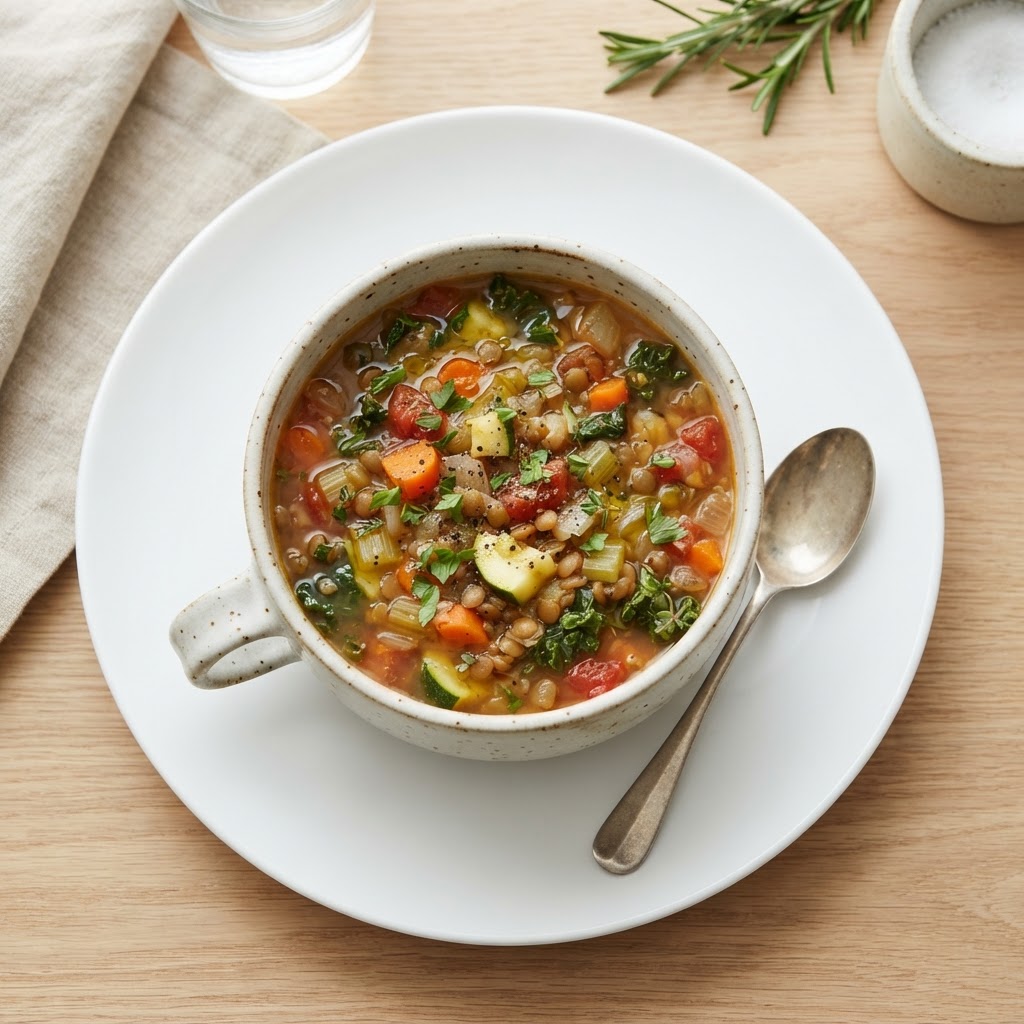 Vegetable Lentil Soup (Cup)