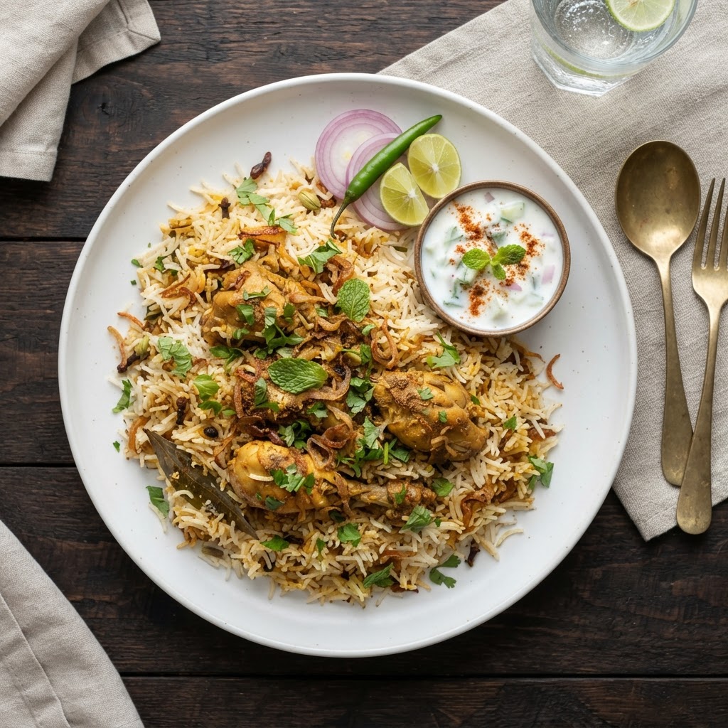Chicken Biryani (Light Portion)