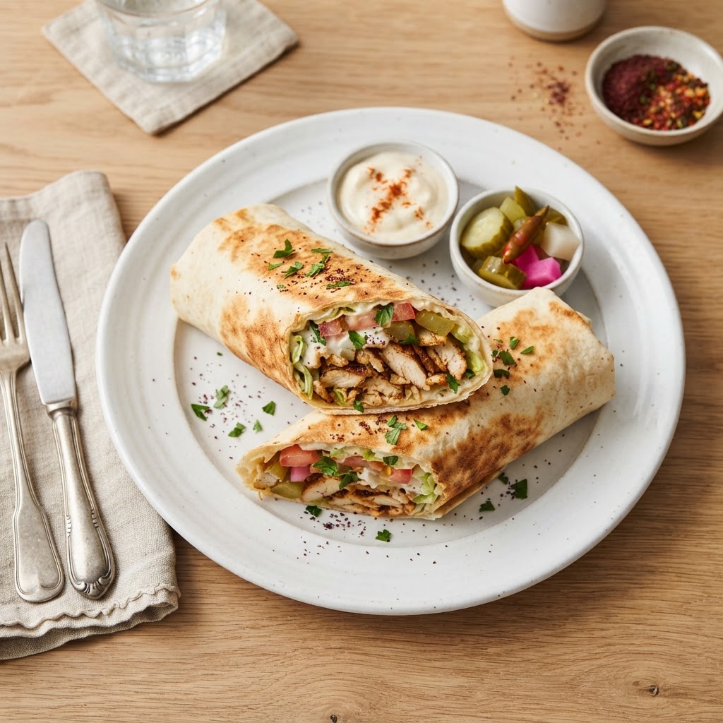 Chicken Shawarma Wrap (Mini)