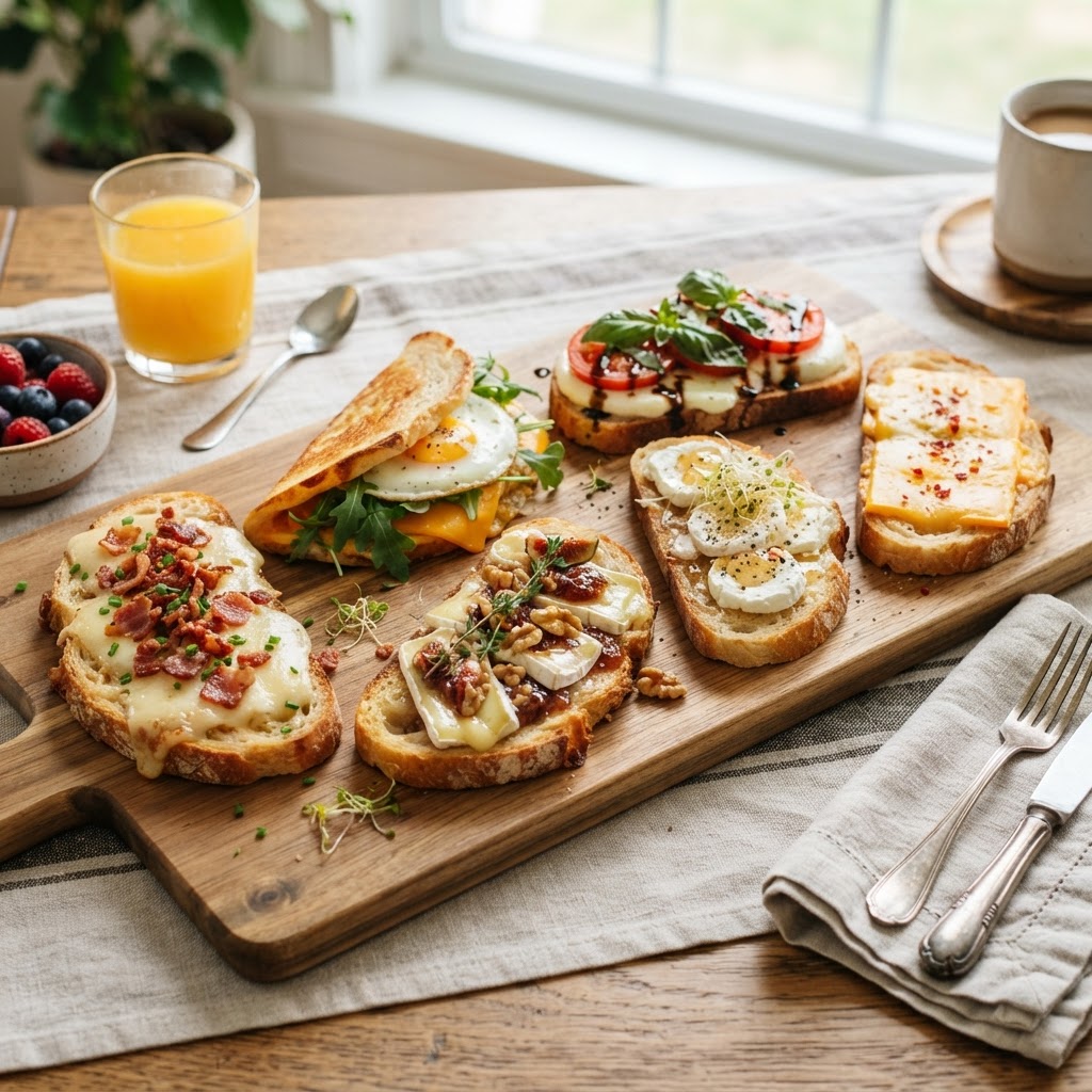 Assorted Toast Sandwiches - Cheese