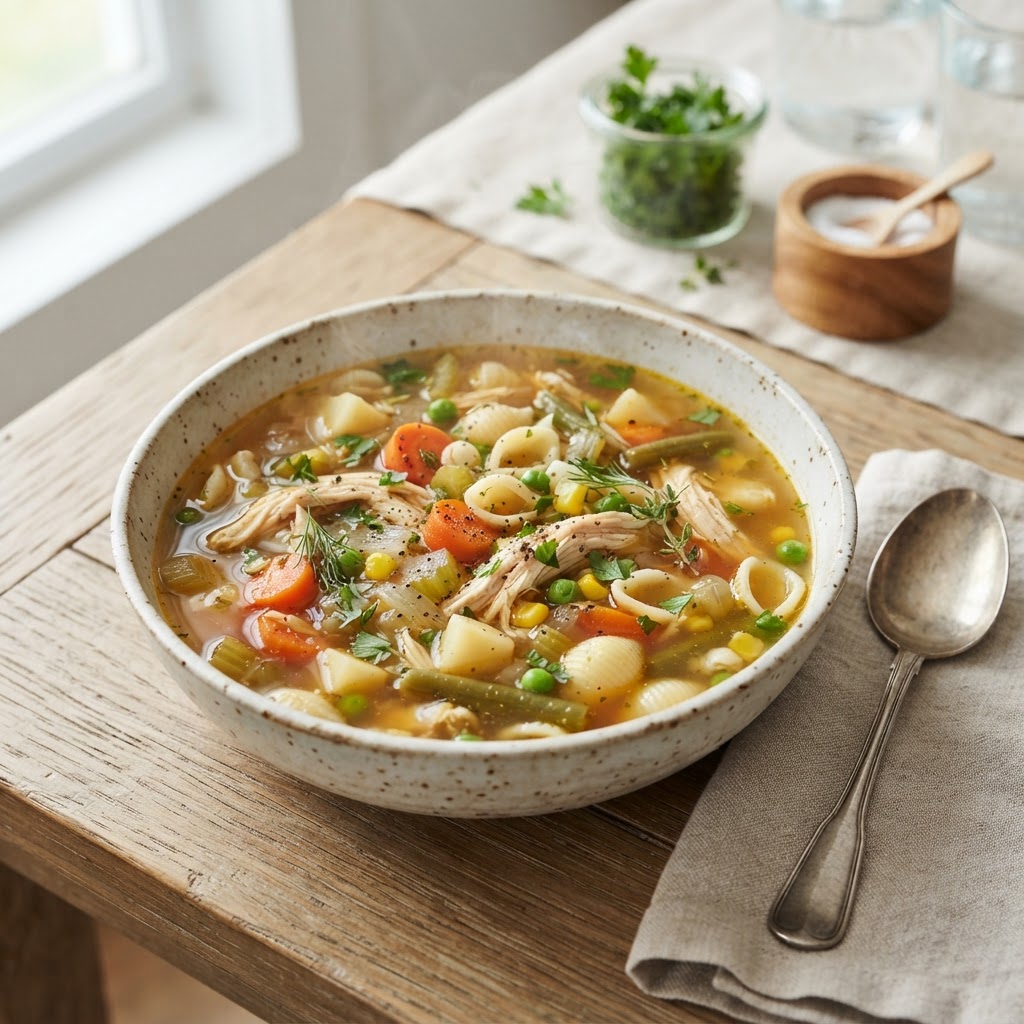 CHICKEN VEGETABLE BROTH