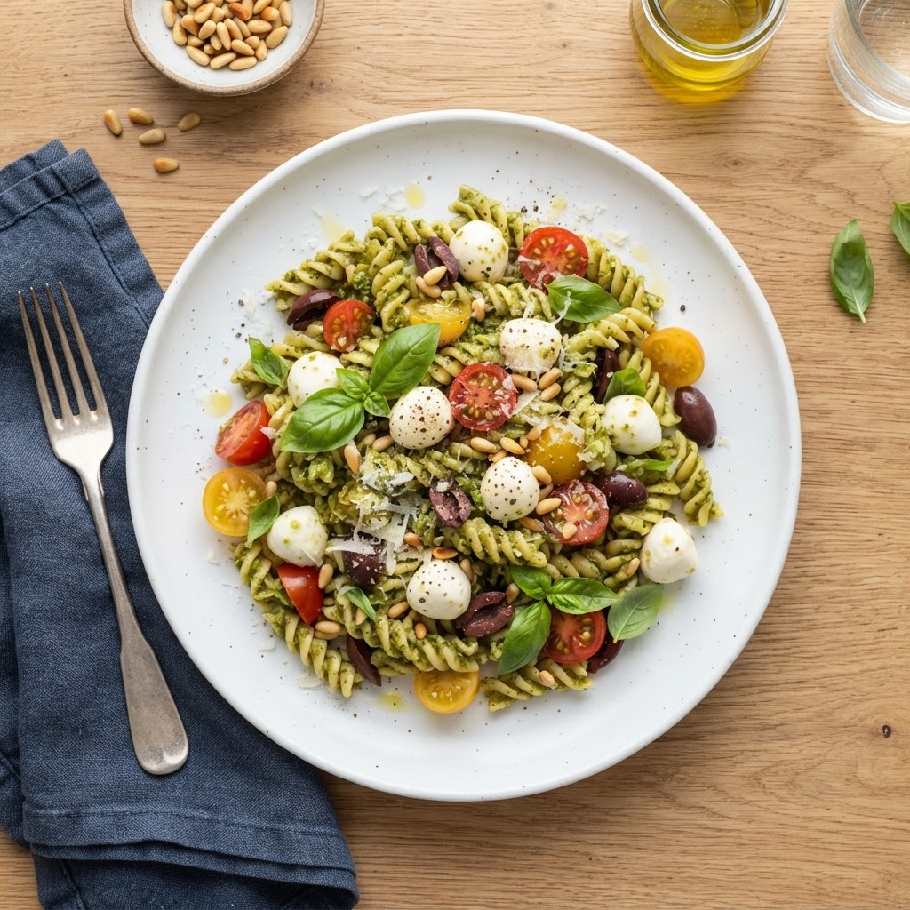 Pasta Salad (Pesto & Cherry)