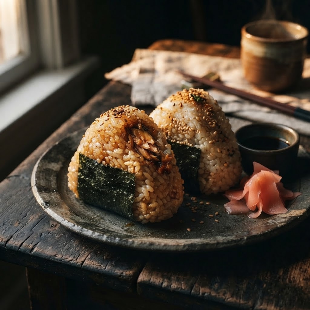 Miso Mackerel Onigiri
