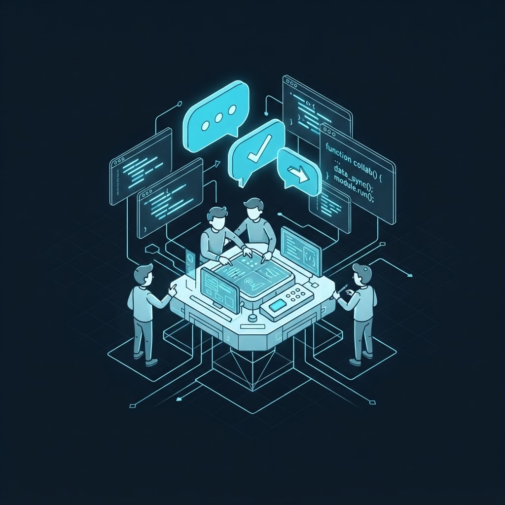 Collaborate illustration