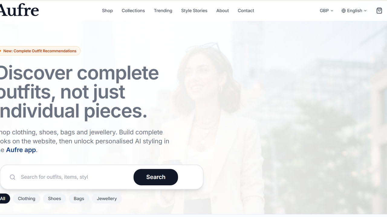 FASHION STORE template preview