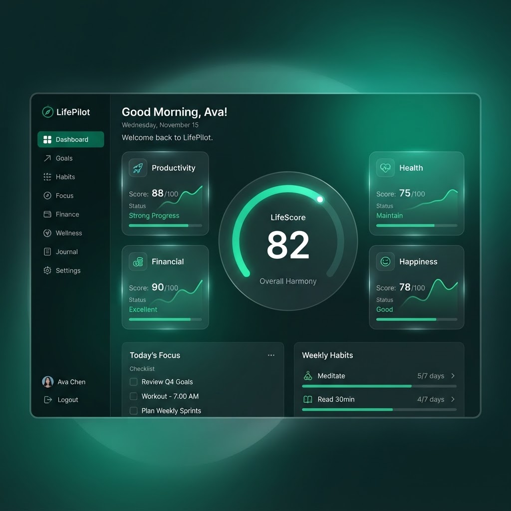 Dashboard & LifeScore