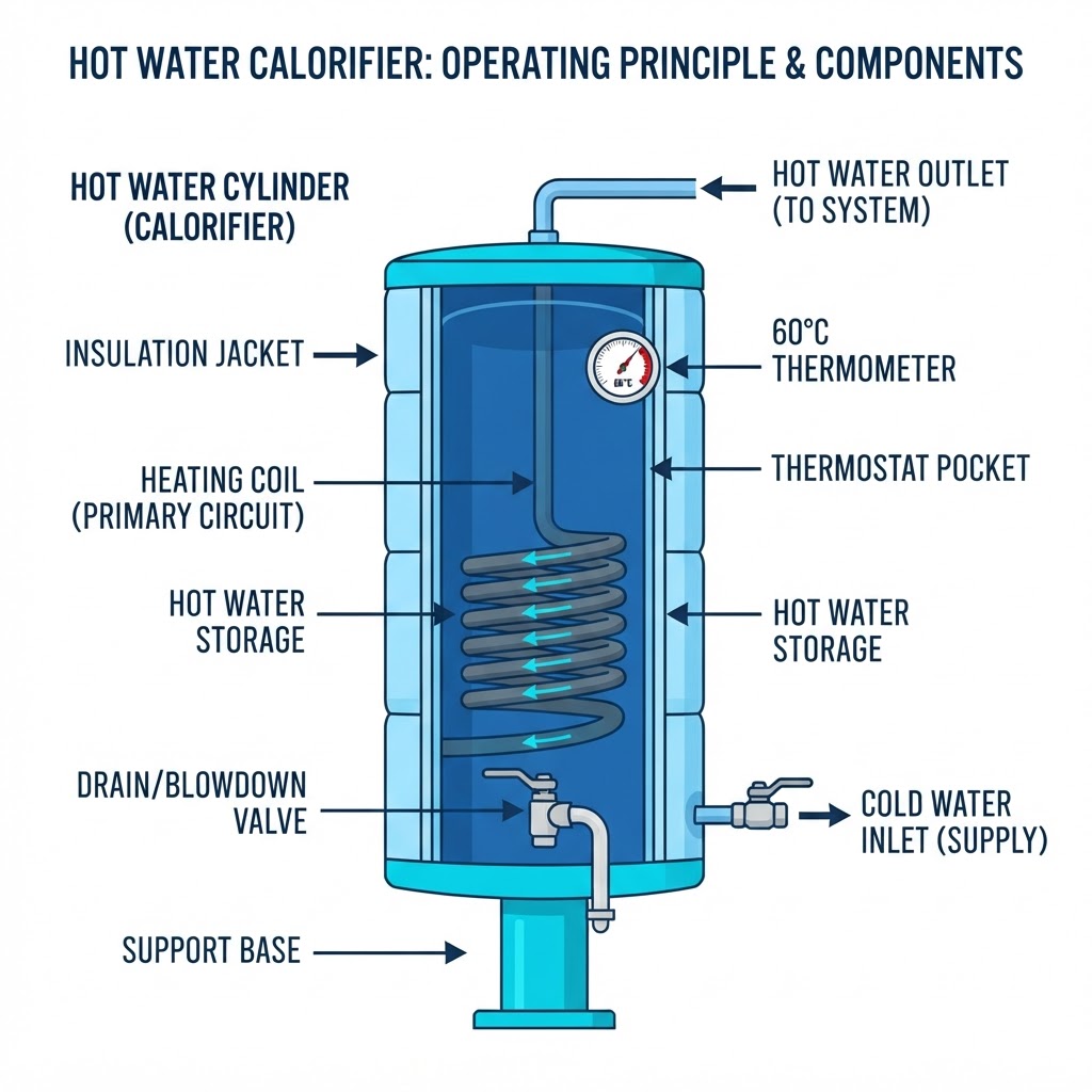 Checking a Hot Water Cylinder (Calorifier)
