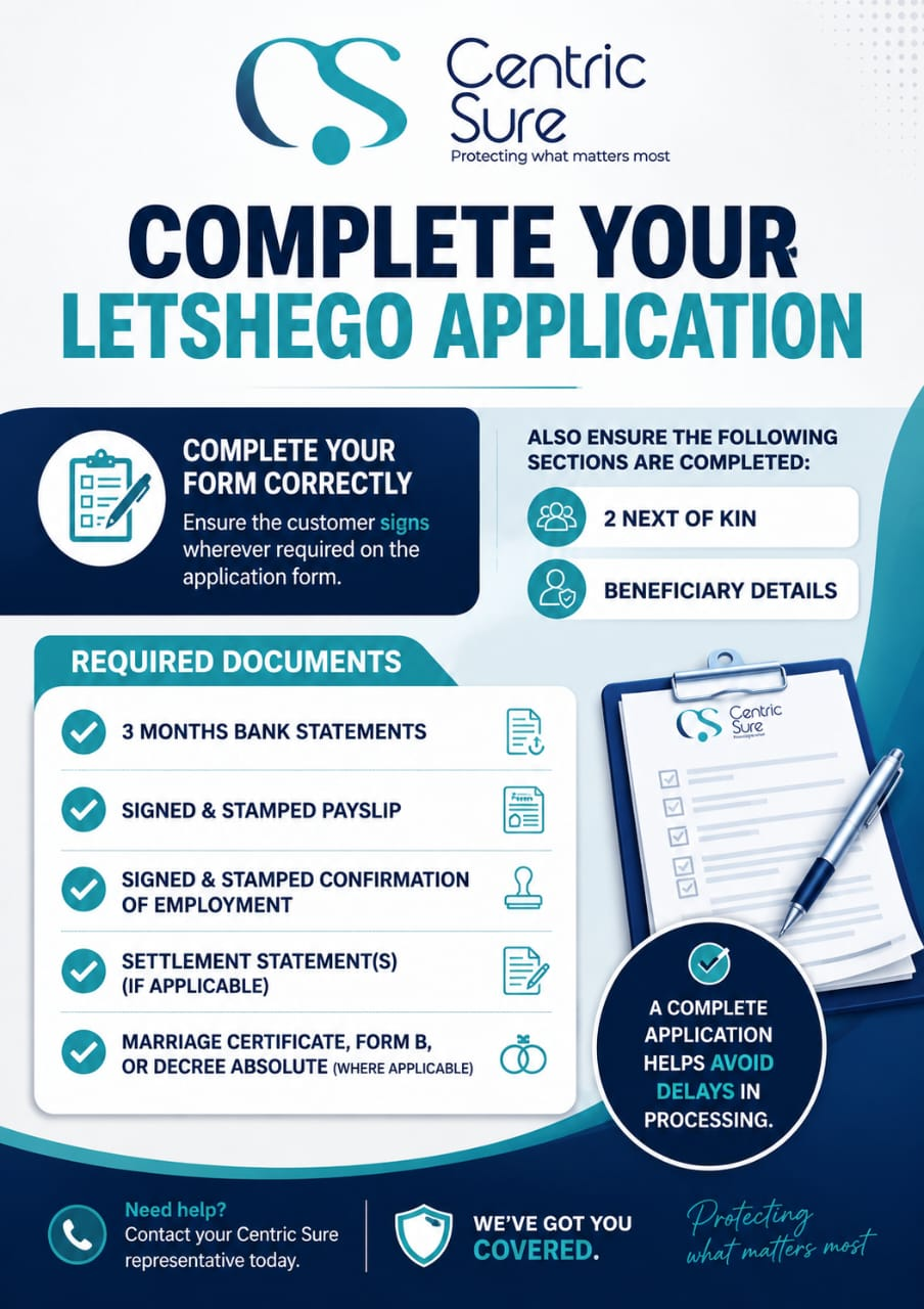 Required documents checklist