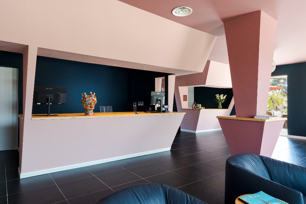 Reception area