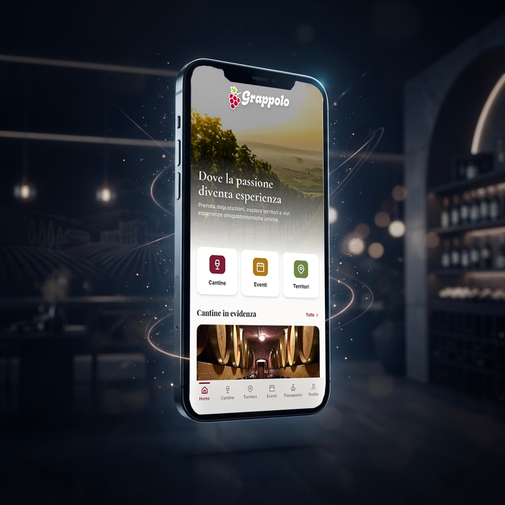 Grappolo — App per l'enoturismo