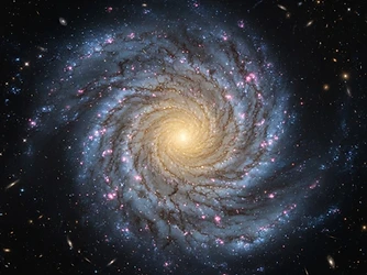 A Spiral Galaxy, Face On