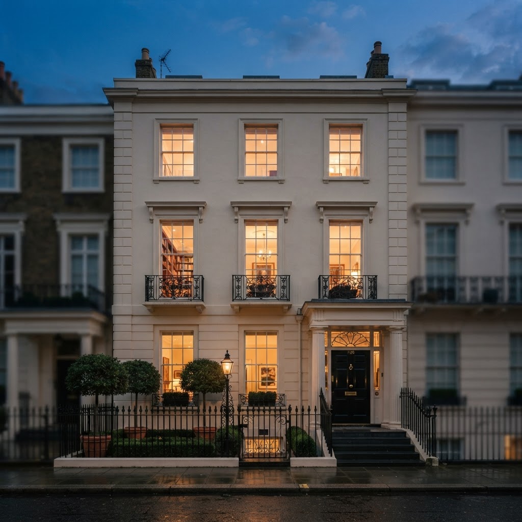 Luxury London townhouse