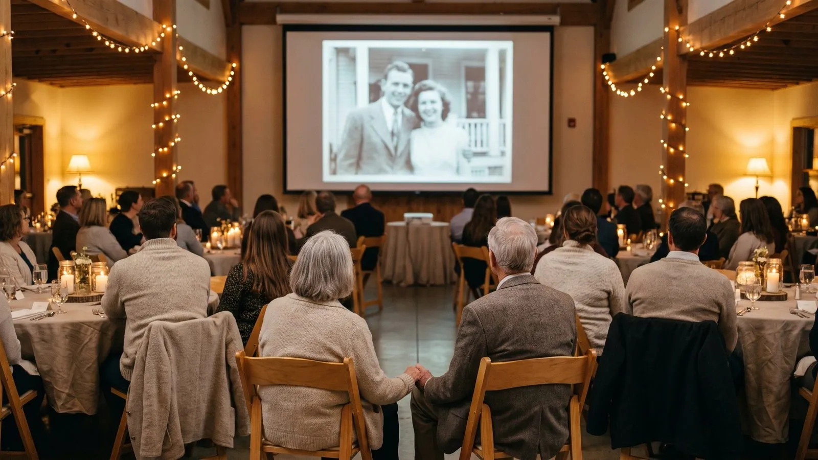 Showing the film at the event