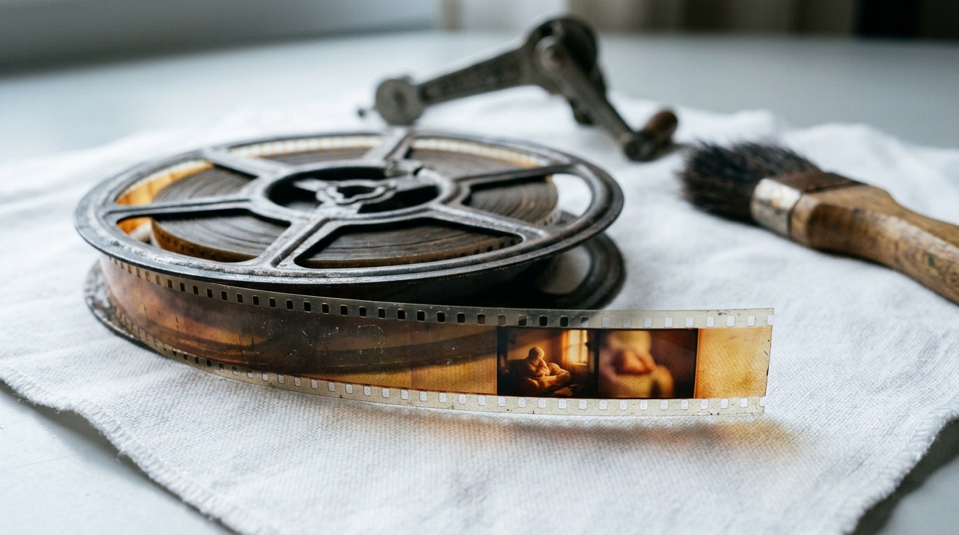 Cómo quitar arañazos y polvo de películas antiguas