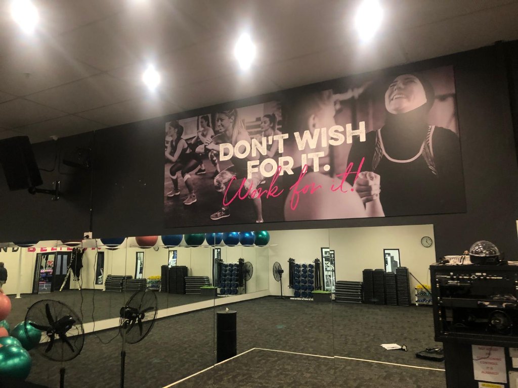 Fernwood Fitness North Rocks — photo 4: Shopfront Decals, Wallpaper Wall Graphics, Window Decals, Large Format Print