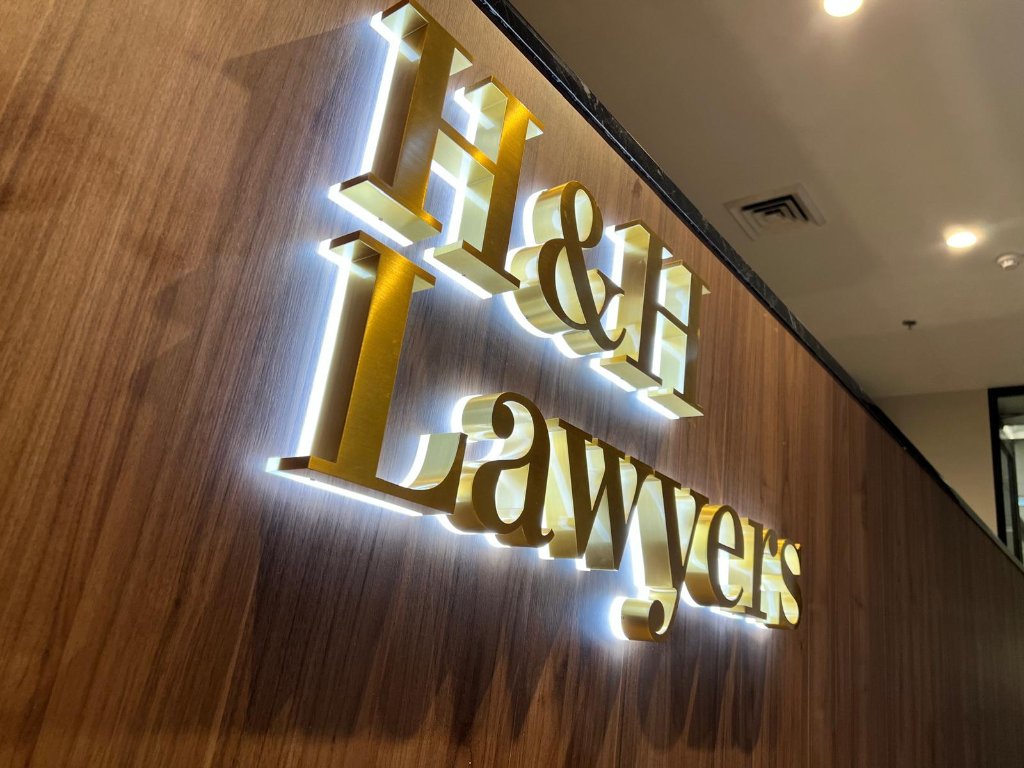 Reception Signage
