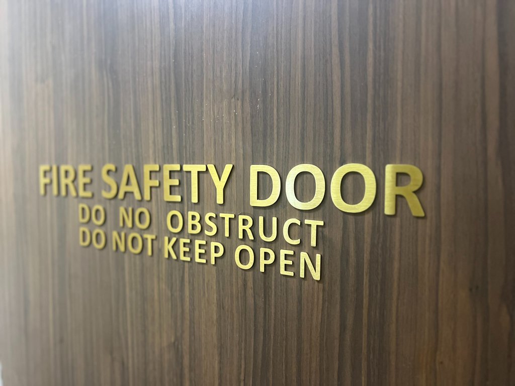 Wayfinding & Statutory Signage — Signvox Sydney