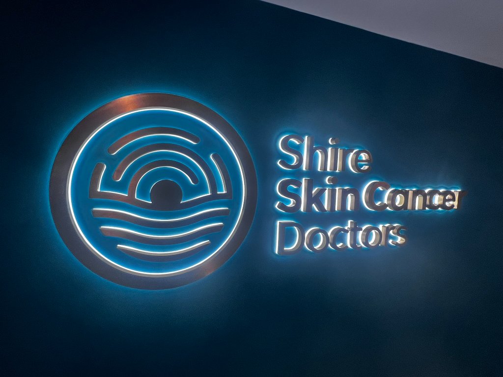Shire Skin Cancer Doctors — Healthcare and Beauty signage in Sydney
