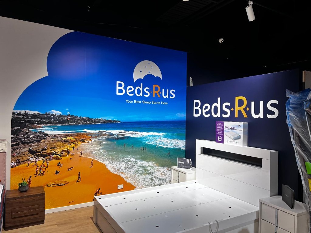 Beds R Us Retail Branding
