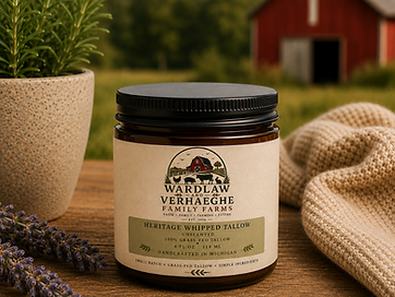 Heritage Whipped Tallow 4 oz Hands & Feet
